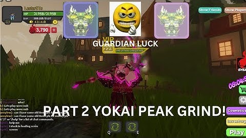 Guardian luck....😭 | PART 2 YOKAI PEAK GRIND | Dungeon Quest!