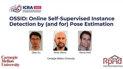 OSSID: Online Self-Supervised Instance Detection (and for) Pose Estimation
