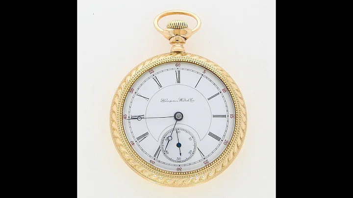 Hampden Pocket Watch John C. Dueber 14K Gold Fille...