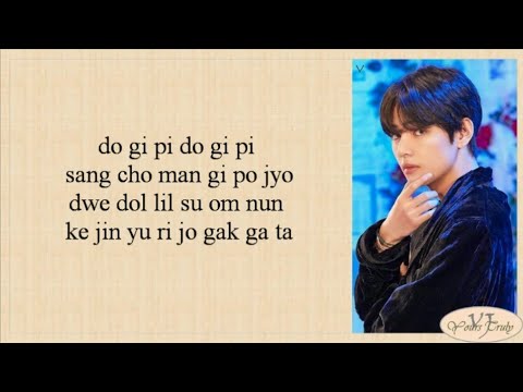 V BTS    Stigma Easy Lyrics