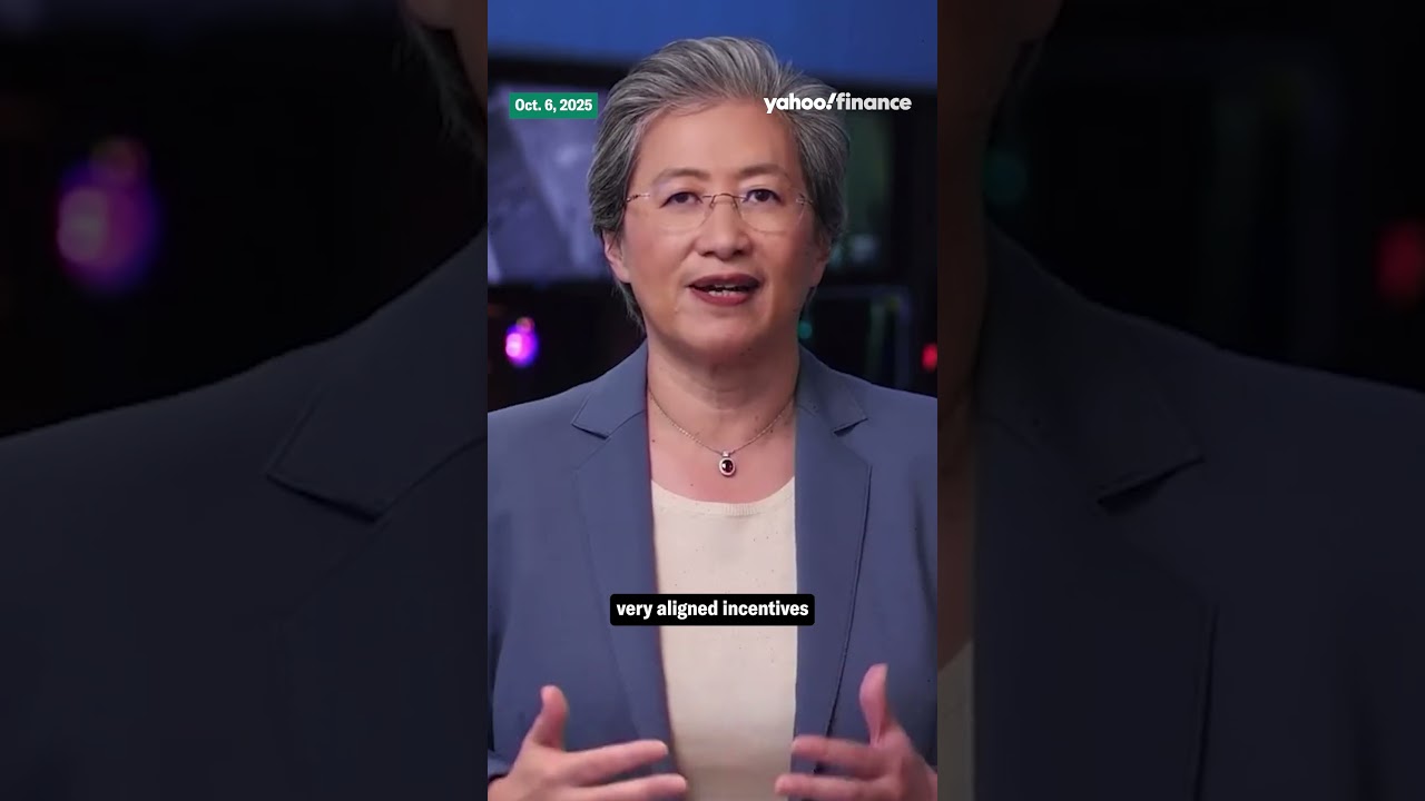 AMD & OpenAI will be "tied at the hip," CEO says.