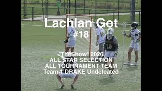 Lachlan Got 2026- The Show Showcase Highlights