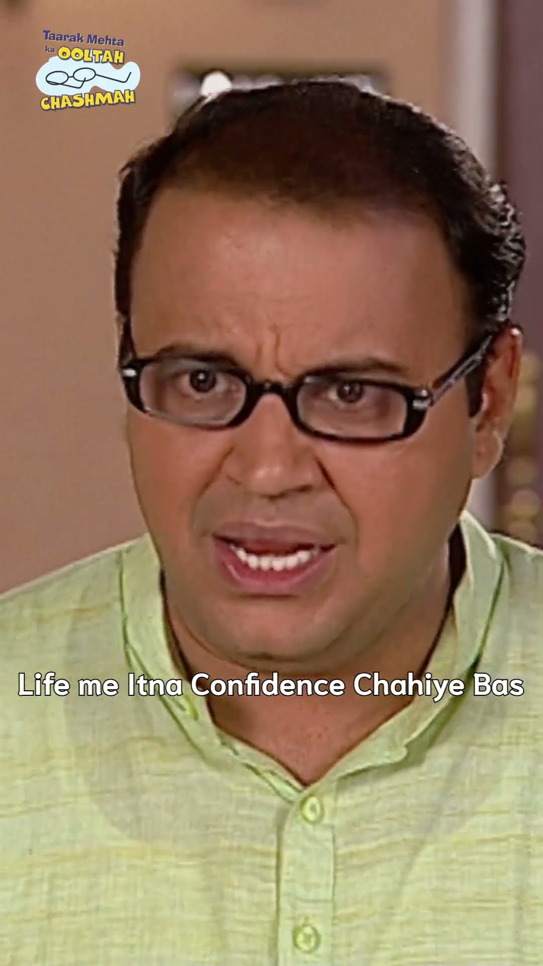 life me bas itna confidence chahiye! #tmkoc #comedy #relatable #shorts #comedyvideo #funny