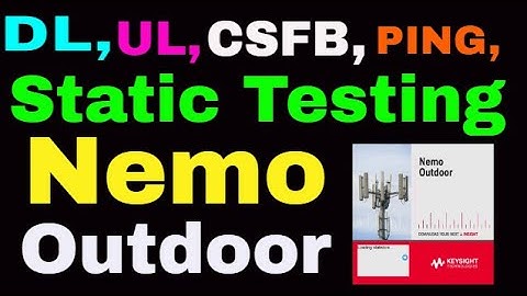 5, DL UL CSFB and PING Statics in Nemo Outdoor  ||  Nemo Outdoor Complete Course || By MR Solves