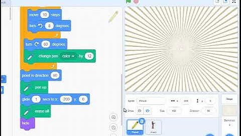 Drawing Circle in Scratch