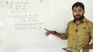 class12|RBSE|Chapter 13|Vector|Exercise 13.4|Scalar triple product|Solution|part 1