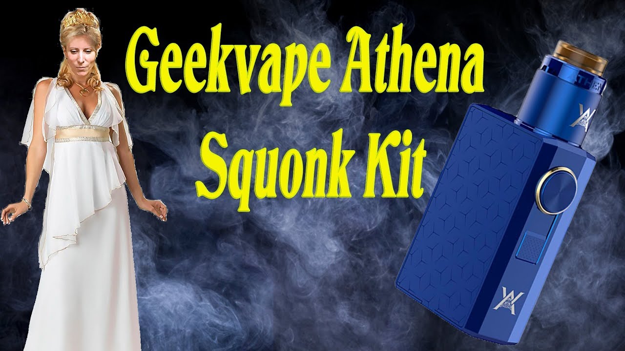 GEEKVAPE ATHENA SQUONK Kit | / Это КРУТОЙ сквонк!