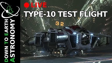 Type-10 test flight with Down To Earth Astronomy