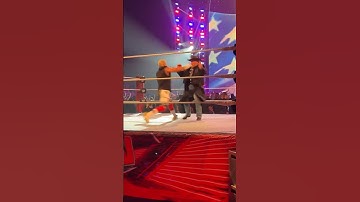 Cody Rhodes sneaked up on the THE BEAST Brock Lesnar! 😱