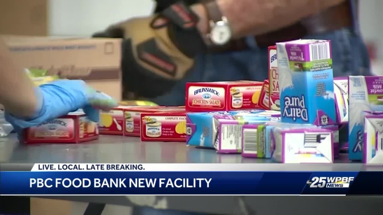 Palm Beach County Food Bank gets new facility YouTube