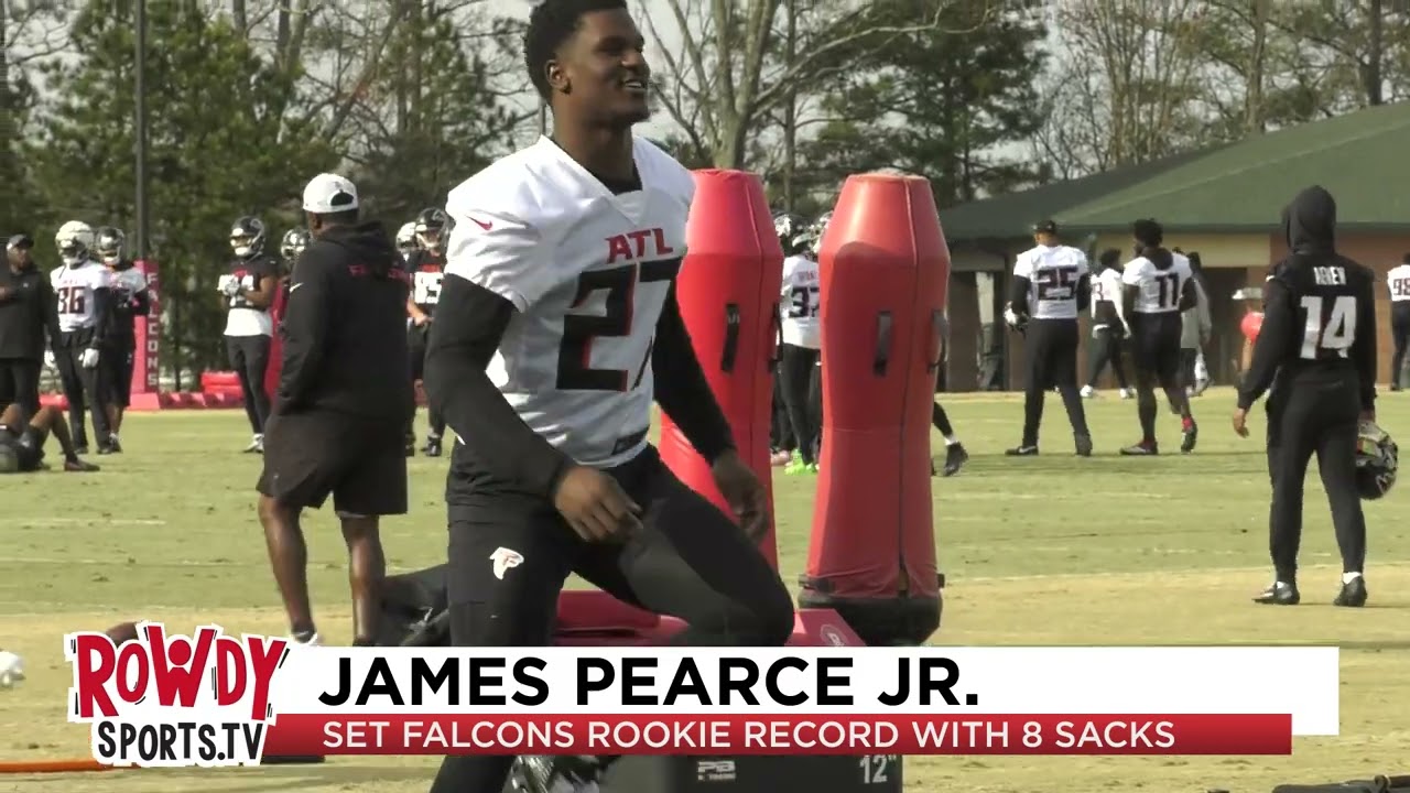 Falcons DC Jeff Ulbrich on James Pearce Jr.'s historic rookie season
