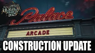 Halloween Horror Nights 2025 CONSTRUCTION UPDATE | Scarezones Announced, Shows, And New Experiences