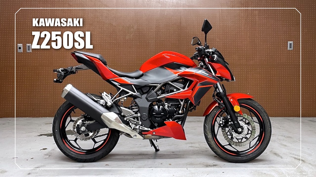 KAWASAKI】Z250SL｜TANAX製タンクパッド装備 - YouTube