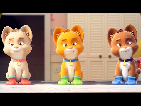 Três Gatinhos e Músicas Infantis ?? ? PARA CRIANÇAS | O Reino Infantil