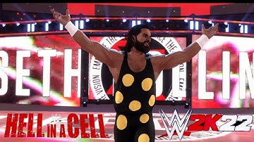 Seth Rollins Hell in a Cell 2022 Entrance & Attire! WWE 2K22
