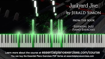Junkyard Jive by Jerald Simon - Learn to Play Jazz and Blues Piano the FUN Way!