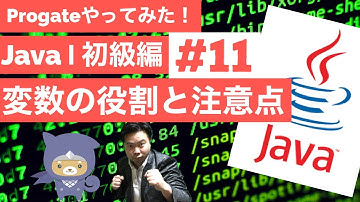 Java Ⅰ初級編：11 なんで変数使うん？😁✨変数の役割と注意点【Progateやってみた】