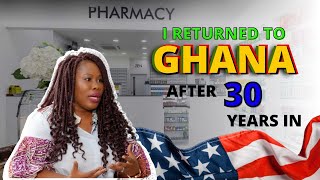 I BROUGHT my Pharmacy from America to GHANA