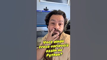 Você ainda troca variáveis assim no Python? #dev #python #dicas #tecnologia #programação