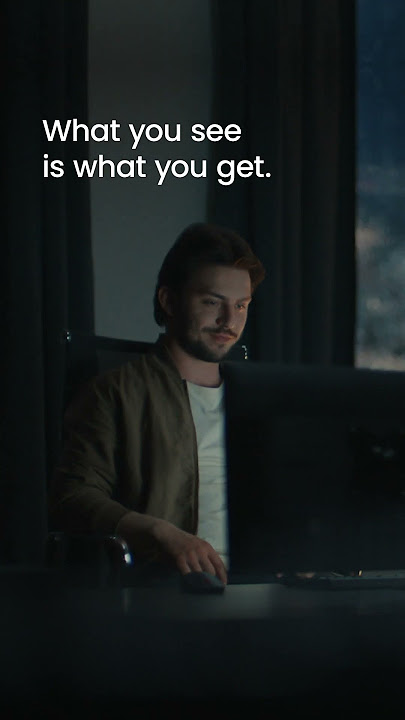 What you see is what you get #borntotrade