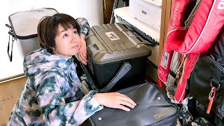 釣り部屋の片付けができない女