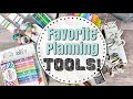 My Favorite Planning Tools!