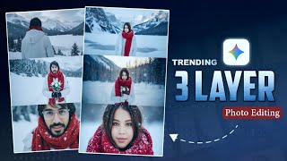 Instagram Trending Snow Ai Photo Editing in Google Gemini | Instagram Viral Snowfall Photo Editing screenshot 3
