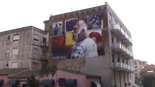 49 - Street art a Ragusa in centro storico - Passeggiata del 12.11.2017