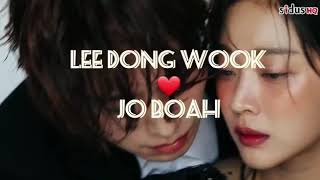 LeeDongWook X Jo BoAh getting closer