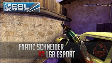 CS:GO-Fnatic Schneider vs LGB eSports @ EMS One Katowice 2014