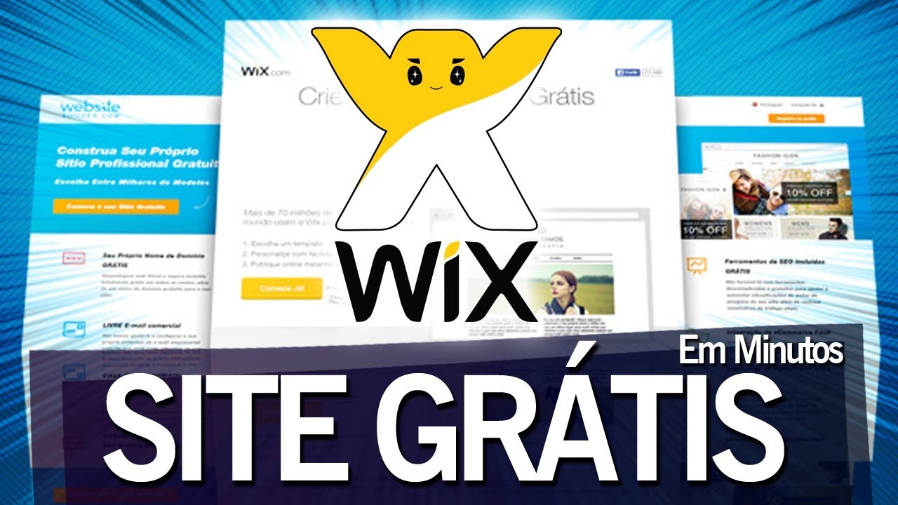 Criando um site Grátis com wix em 5 Minutos