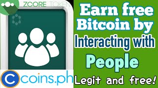 EARN FREE BITCOIN WITH THIS SOCIAL NETWORK | ZCORE SOCIAL TUTORIAL