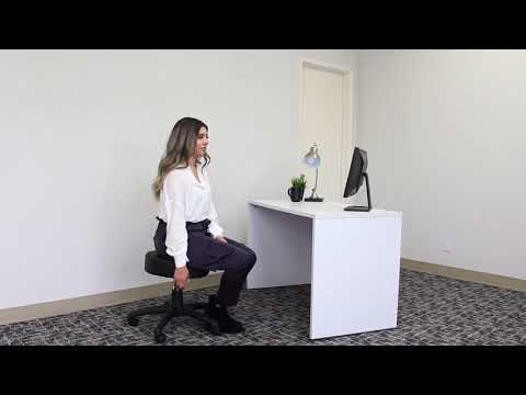 BLACK VINYL THE DOT STOOL walkaround video