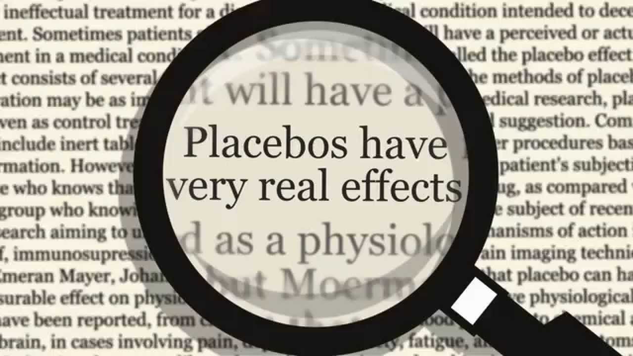Placebos have remarkable effects