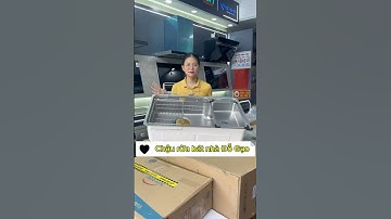 Chậu rửa bát Kluger 8048SL plus rộng rãi 🧡 #chậu_rửa_bát #chậu_rửa_bát_kluger #kluger_8048slplus