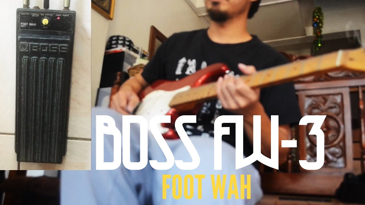1991 Boss Foot Wah FW-3 – Yeahman's Vintage & Used Guitars