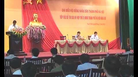 Đại Biểu HĐND TP Hà Nội Tiếp Xúc Cử Tri Sau Kỳ Họp Thứ 5 HĐND T P Hà Nội Khóa XIV