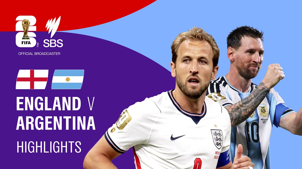 England v Argentina: FIFA World Cup 2026 Highlights Semi-final