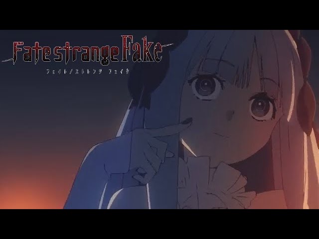 Fate/strange Fake Teaser Trailer, #NEWS Fate/strange Fake anime adaptation  announced with Japanese and English dub cast! #AOF2022 #strangeFake, By  Aniplex USA