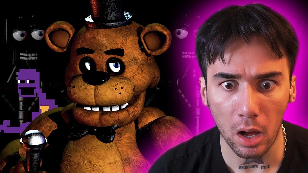 Horror HATER Reacts to Five Night At Freddy's LORE !!!
