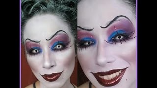 Halloween Series 2014: Pin Up- Ursula, The SeaWitch Makeup Tutorial