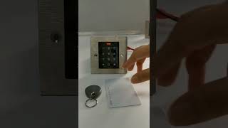 🔐 SECUKEY EH3 Embedded Touch Keypad – User Management Tutorial