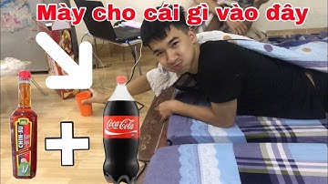 Trò Đùa Uống Cocacola Với Nước Mắm - NMH | Prank Drink cocacola !