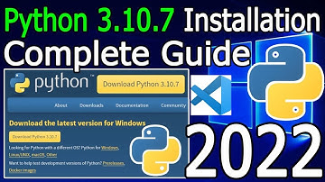 How to Install Python 3.10.7 on Windows 10/11 [ 2022 Update ] Complete Guide | Python Installation