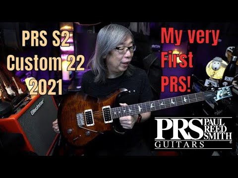 My very first PRS!!  The PRS S2 CUSTOM 22 (2021)  BURNT AMBER BURST