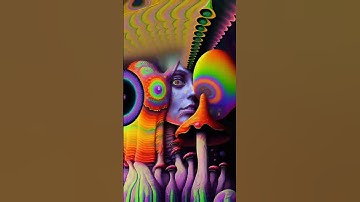 Mushroom Trip 🫠 #aiart #animation #stablediffusion #trippy #ai #astrix #psychedelic #generativeart
