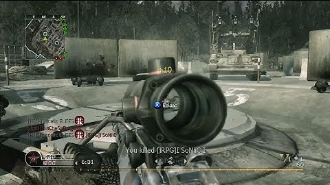 CoD4: Barret .50 ACOG Gameplay