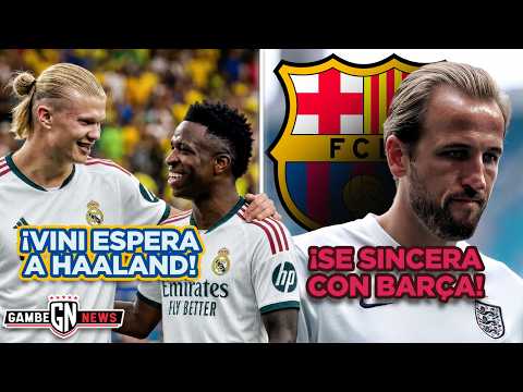 ¿Vinícius ya espera a Haaland?| Kane se sincera con el Barça| Rodri hace gran sacrificio por Madrid