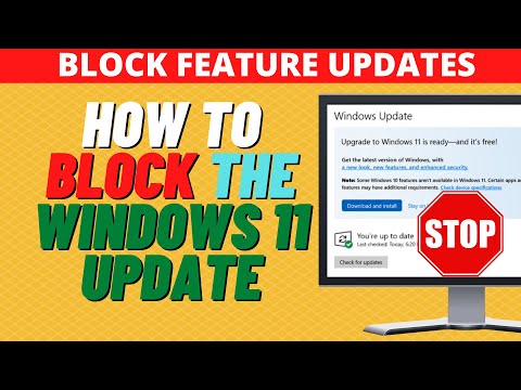How to Block The Windows 11 Update