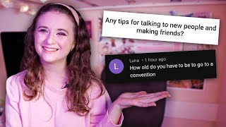 Answering Beginner Convention Questions | AnyaPanda